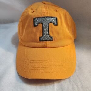 University Of Tennessee Volunteers Hat Women Glitter New Orange Power T